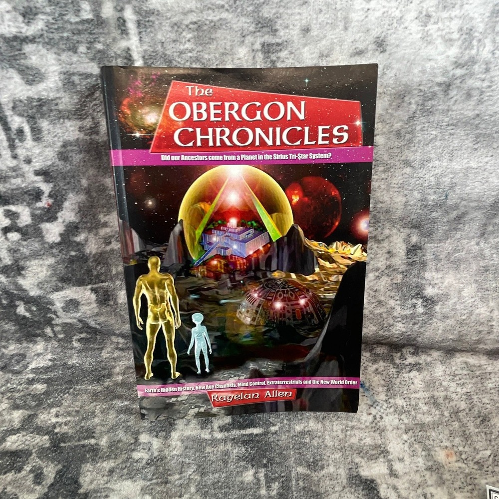 Rayelan Allan The Obergon Chronicles Paperback Book New Age Extraterrestrial